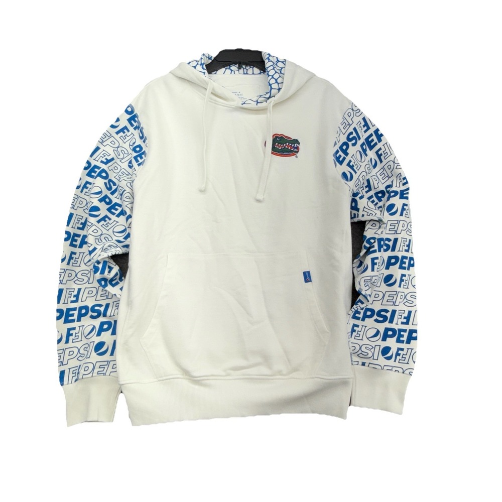 Florida Gators Hoodie Mens‎ Medium NCAA Football Pepsi Collaboration Loomstate